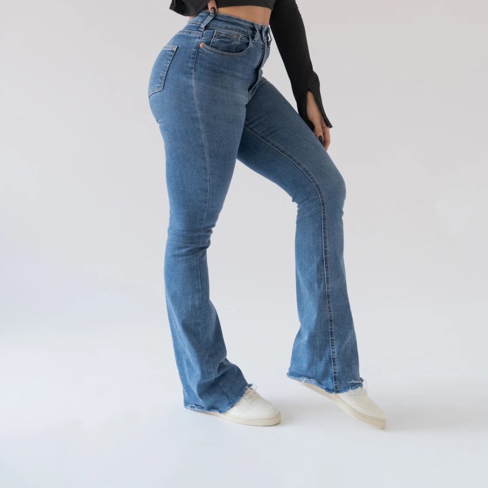 Matcha Jeans Flare High Rise - XXS